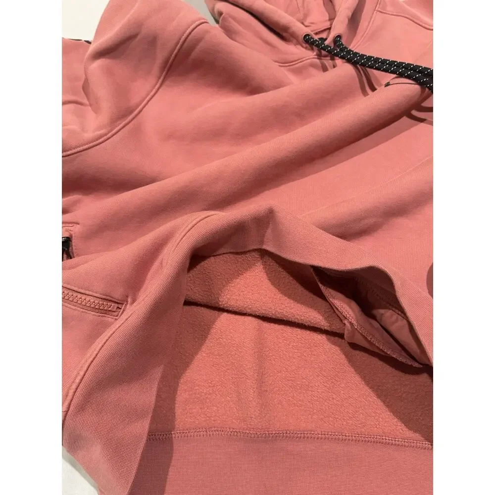 Jordan 23 Engineered Mens M Pink Pullover Fleece Hoodie Pockets Jumpman DQ7881